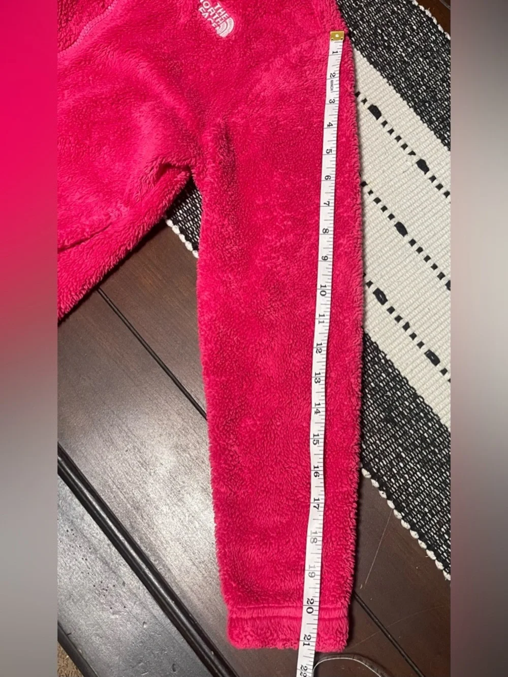 The North Face Hot Pink Plush Full-Zip Sweater